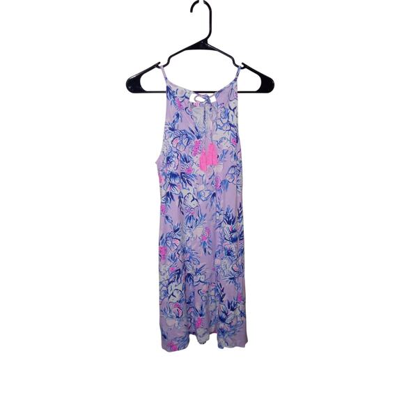 Lilly Pulitizer Light Lilacs Trunks in the Air Margot Swing Dress X Small - Picture 3 of 10